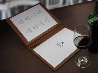 Logo trade promotional merchandise picture of: Menu cover 1054119