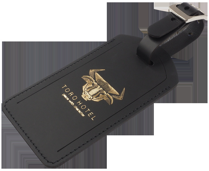 Logo trade promotional items image of: Luggage tag 1155094