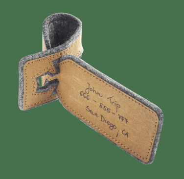 Logo trade advertising products picture of: Luggage tag 969140