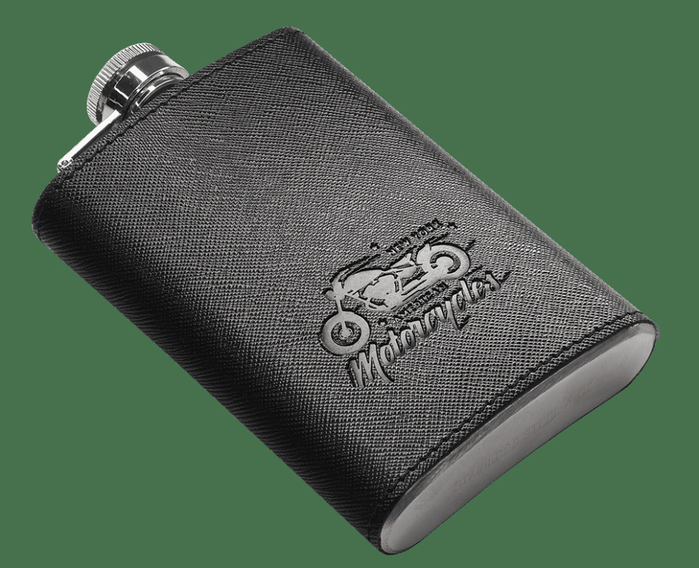 Logo trade promotional items image of: Hip flask 426113