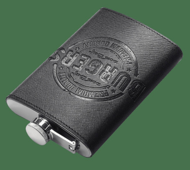 Logo trade business gift photo of: Hip flask 425113