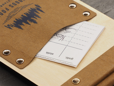 Logo trade business gifts image of: Waiter notepad 1669121