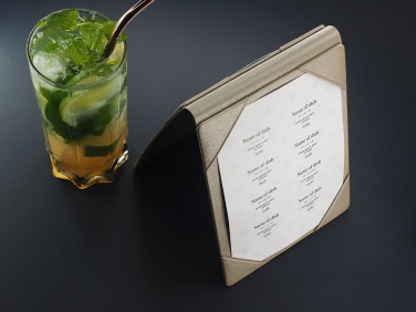 Logo trade promotional giveaway photo of: Promo menu 1604280