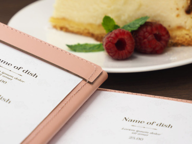 Logo trade advertising products picture of: Menu cover 1087281