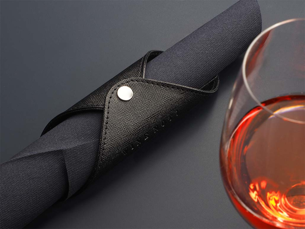 Logo trade corporate gifts image of: Napkin ring 1032113