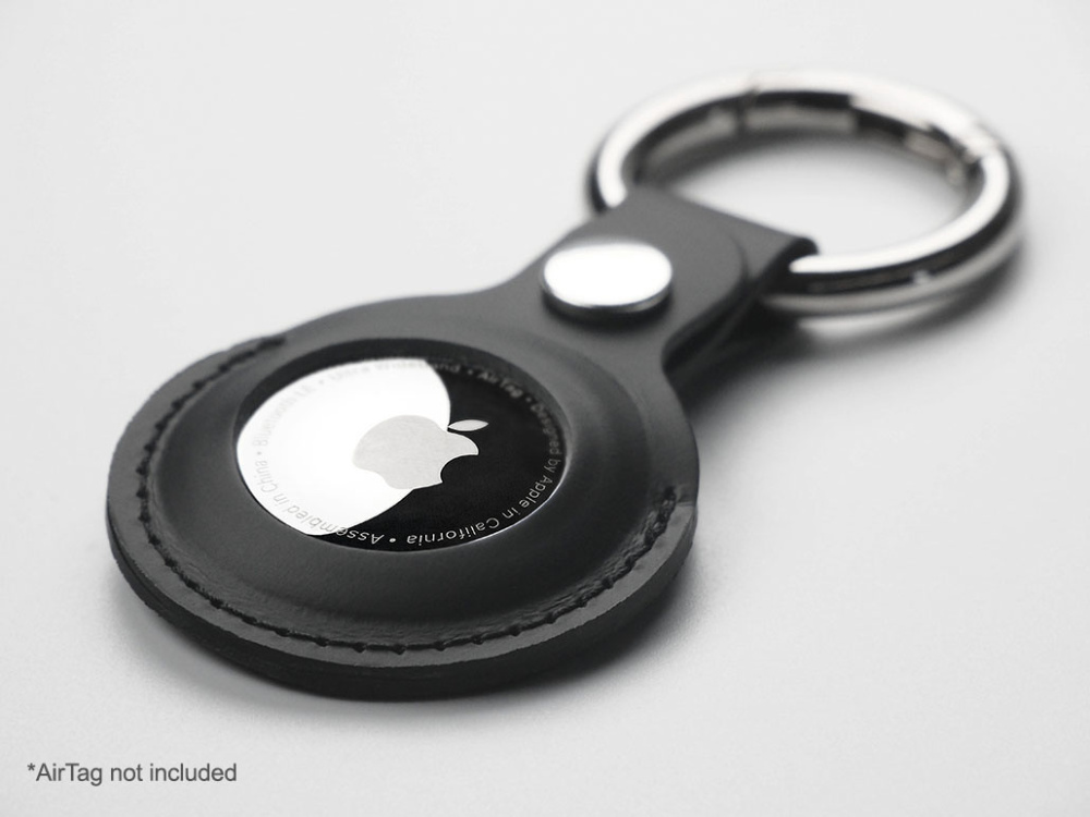 Logotrade promotional item image of: Keyring with holder for AirTag 1914094