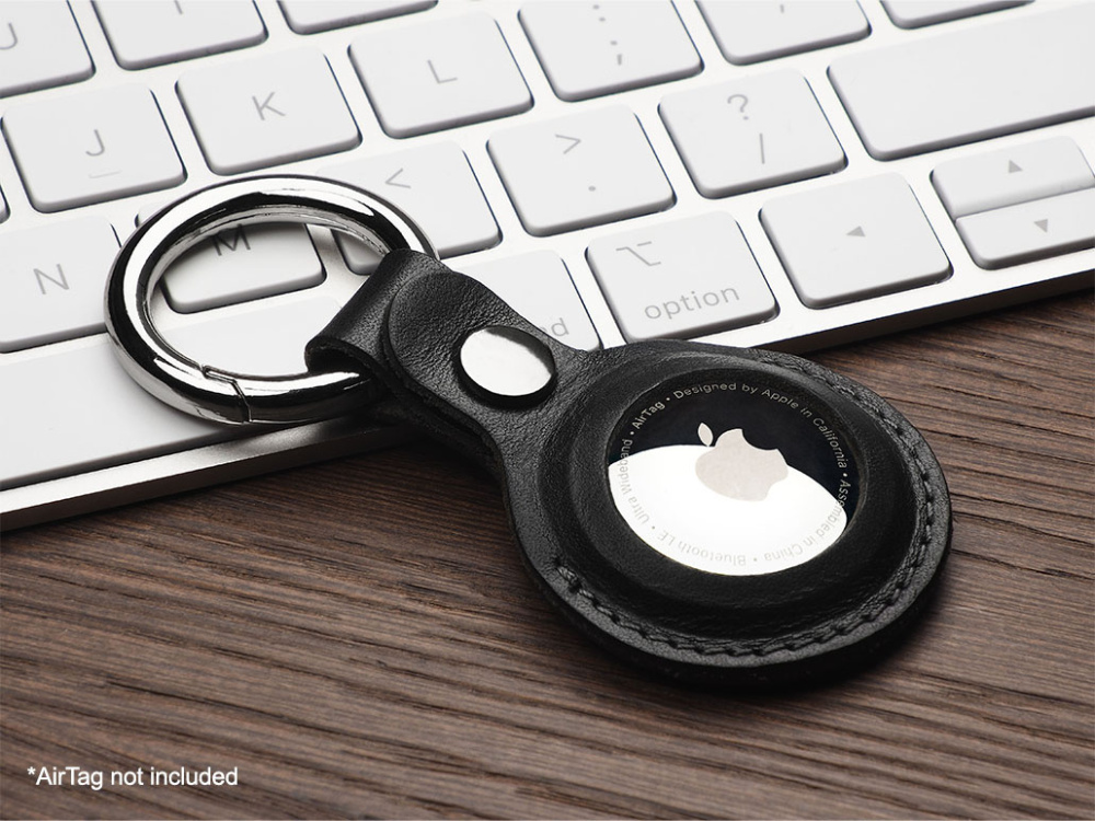 Logo trade corporate gift photo of: Keyring with holder for AirTag 1914141