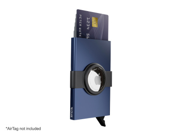 Logo trade advertising products picture of: RFID credit card case with holder for AirTag 2163108