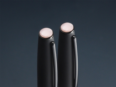 Logotrade promotional giveaway image of: Opal stone Pen set 1286036