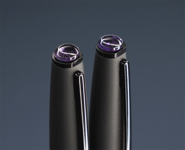 Logotrade promotional item image of: Amethyst Pen set  1288036