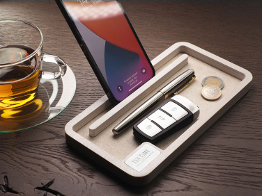 Logo trade promotional products picture of: Wooden desk organiser 1818121