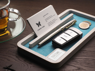 Logotrade advertising product image of: Wooden desk organiser 1818121