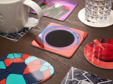 Logotrade promotional product image of: Printed paper coaster 1840117