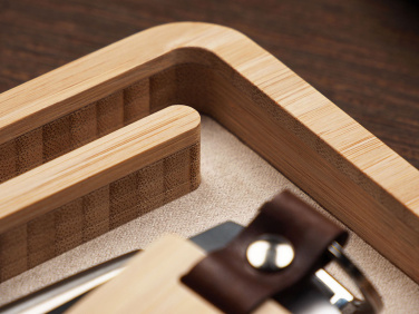 Logo trade promotional merchandise image of: Wooden desk organiser 1818292