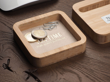 Logotrade advertising product image of: Wooden desk organiser 1849292