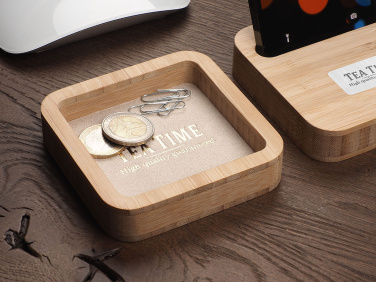 Logo trade promotional products picture of: Wooden desk organiser 1849292