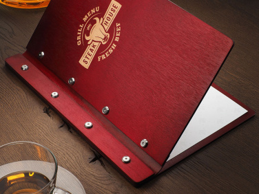 Logo trade corporate gifts picture of: Menu cover 1860121