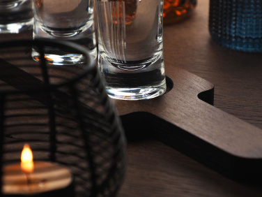 Logotrade corporate gift picture of: Wooden 3 Shot Serving Board 1863121