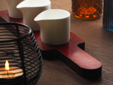 Logotrade promotional gifts photo of: Wooden 3 Shot Serving Board 1863121