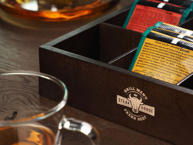 Logo trade promotional giveaway photo of: Wooden box 1870121
