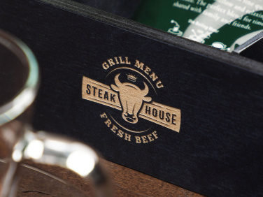 Logo trade promotional merchandise photo of: Wooden box 1870121