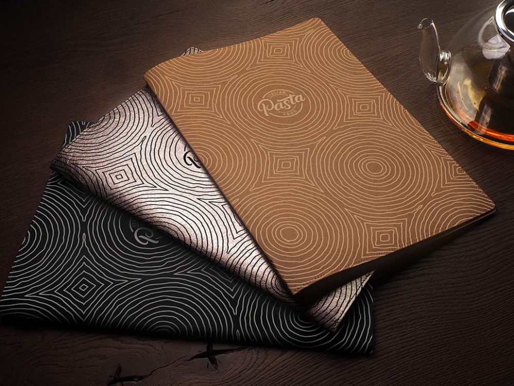 Logo trade promotional items image of: Menu cover Ambiente 1178300