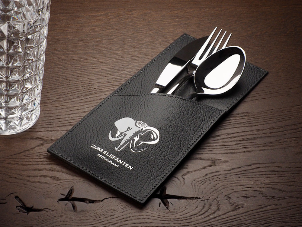 Logo trade business gifts image of: Cutlery case 1044318