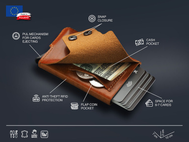 Logo trade business gifts image of: RFID wallet 545141
