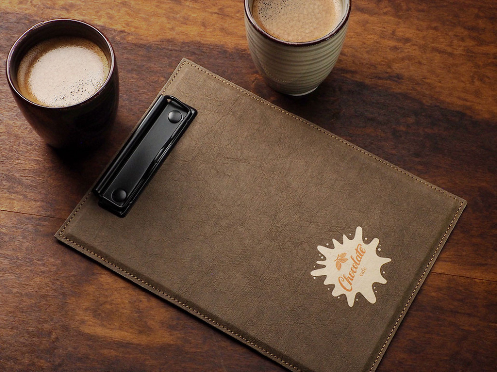 Logo trade promotional giveaway photo of: Clipboard menu 1027106