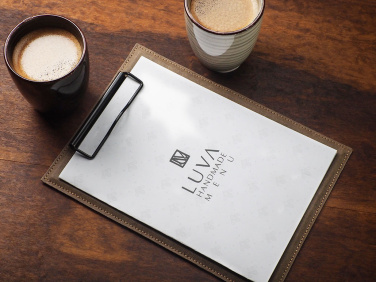 Logo trade promotional merchandise picture of: Clipboard menu 1027106