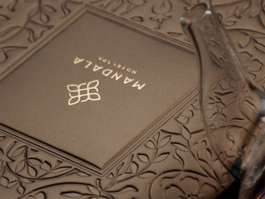 Logo trade promotional giveaway photo of: Menu cover Ambiente 1178336