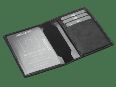 Logo trade business gifts image of: Document wallet 889329