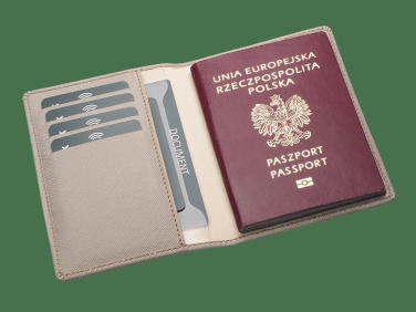 Logo trade promotional items image of: RFID passport case 1301113