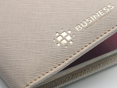 Logo trade promotional items image of: RFID passport case 1301113