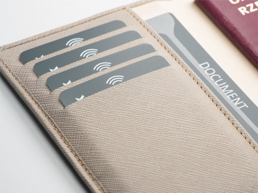 Logotrade promotional merchandise image of: RFID passport case 1301113