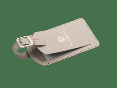 Logo trade promotional gifts image of: Luggage tag 1155113