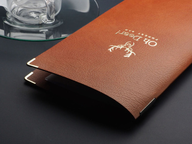 Logo trade promotional products image of: Menu cover Ambiente 1947318