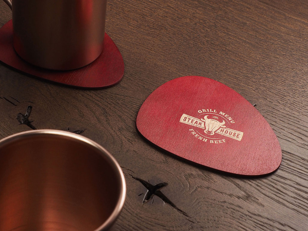 Logotrade promotional giveaway picture of: Coaster 1607121