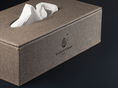 Logo trade promotional gifts image of: Tissue box 992321