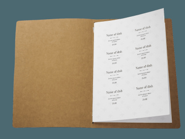 Logo trade advertising products picture of: Menu cover Ambiente 1178106