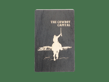 Logo trade promotional item photo of: Wooden magnet 2034121
