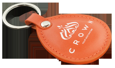 Logo trade advertising products image of: Keyring 573131