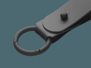 Logo trade advertising products image of: Keyring 1709094