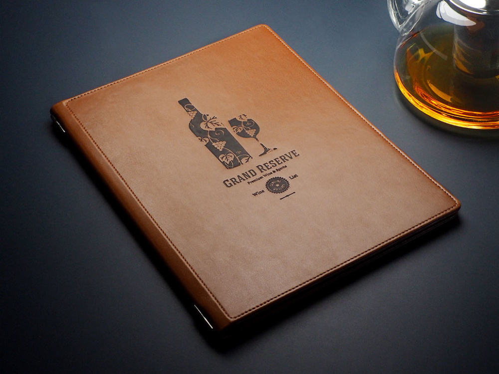 Logo trade corporate gifts picture of: Menu cover Fine Dining Pro 2013119