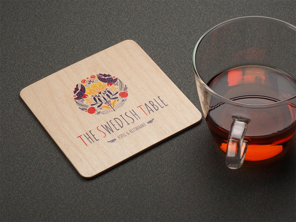 Logo trade corporate gifts image of: Coaster 1857121