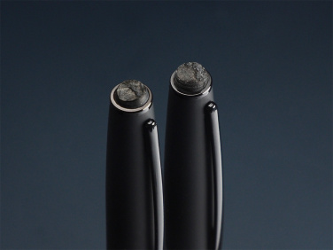 Logo trade promotional gifts image of: Pen set with coal 2094036