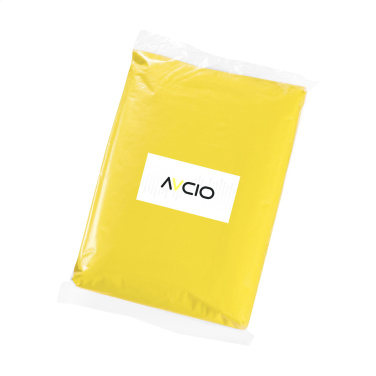 Logo trade promotional items image of: Clear poncho/raincoat