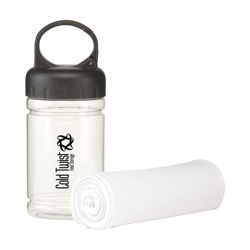Logo trade business gifts image of: CoolDown cooling towel