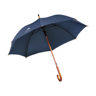 Logo trade promotional gifts image of: FirstClass RCS RPET umbrella 23 inch