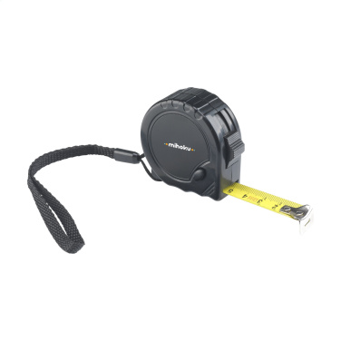 Logo trade promotional products image of: Tyler RCS Recycled 3 meter tape measure